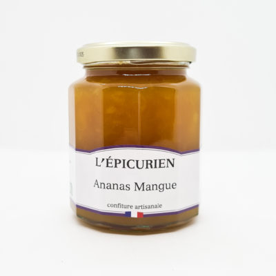 confiture épicurien ananas mangue