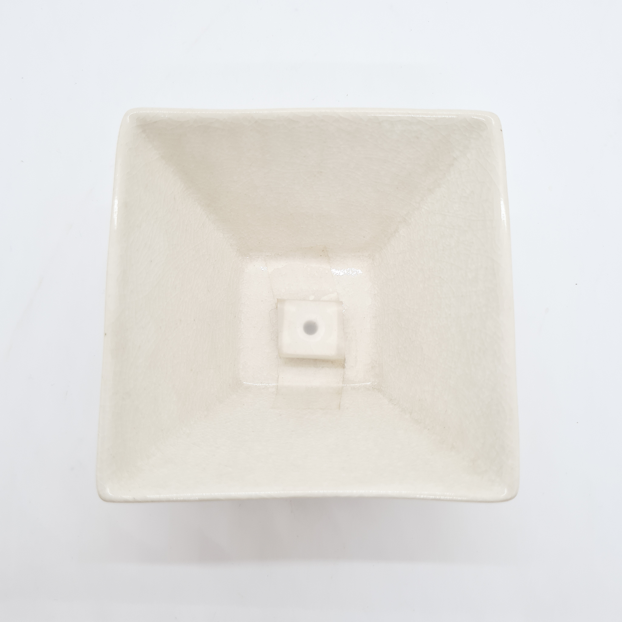 porte encens carré blanc 1