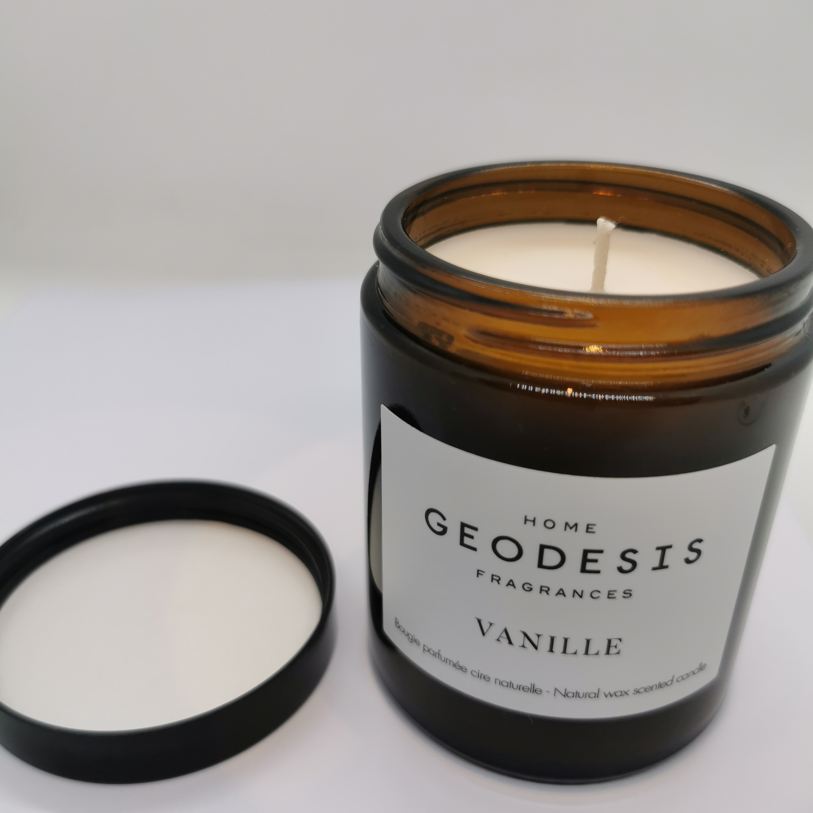 bougie geodesis vanuille 150g