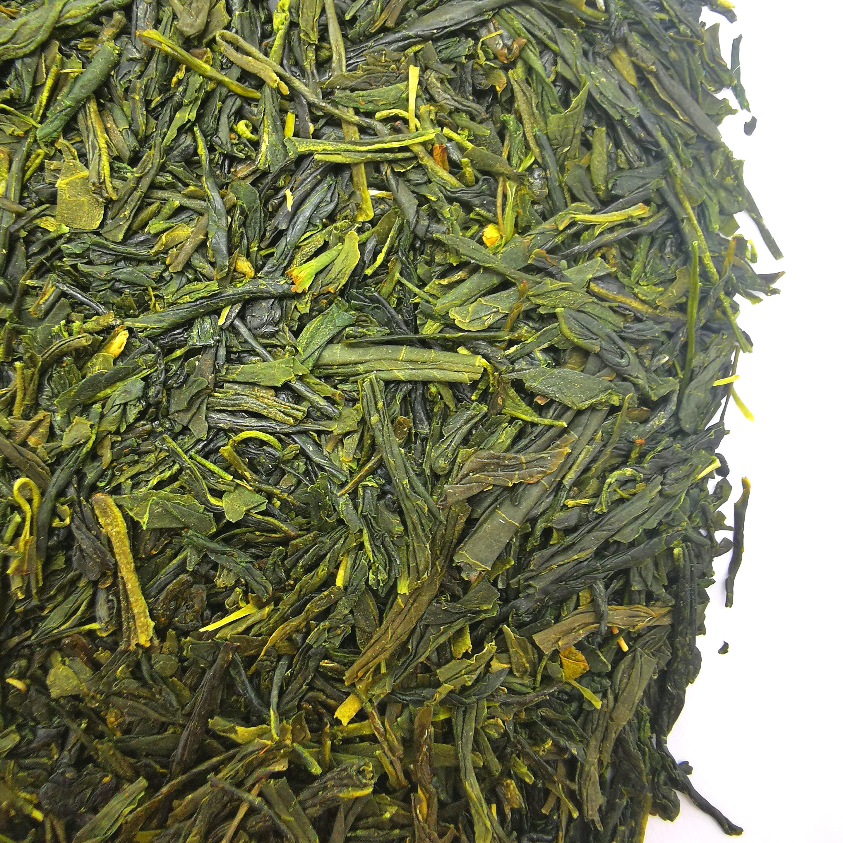 sencha fukujyu feuilles sèches