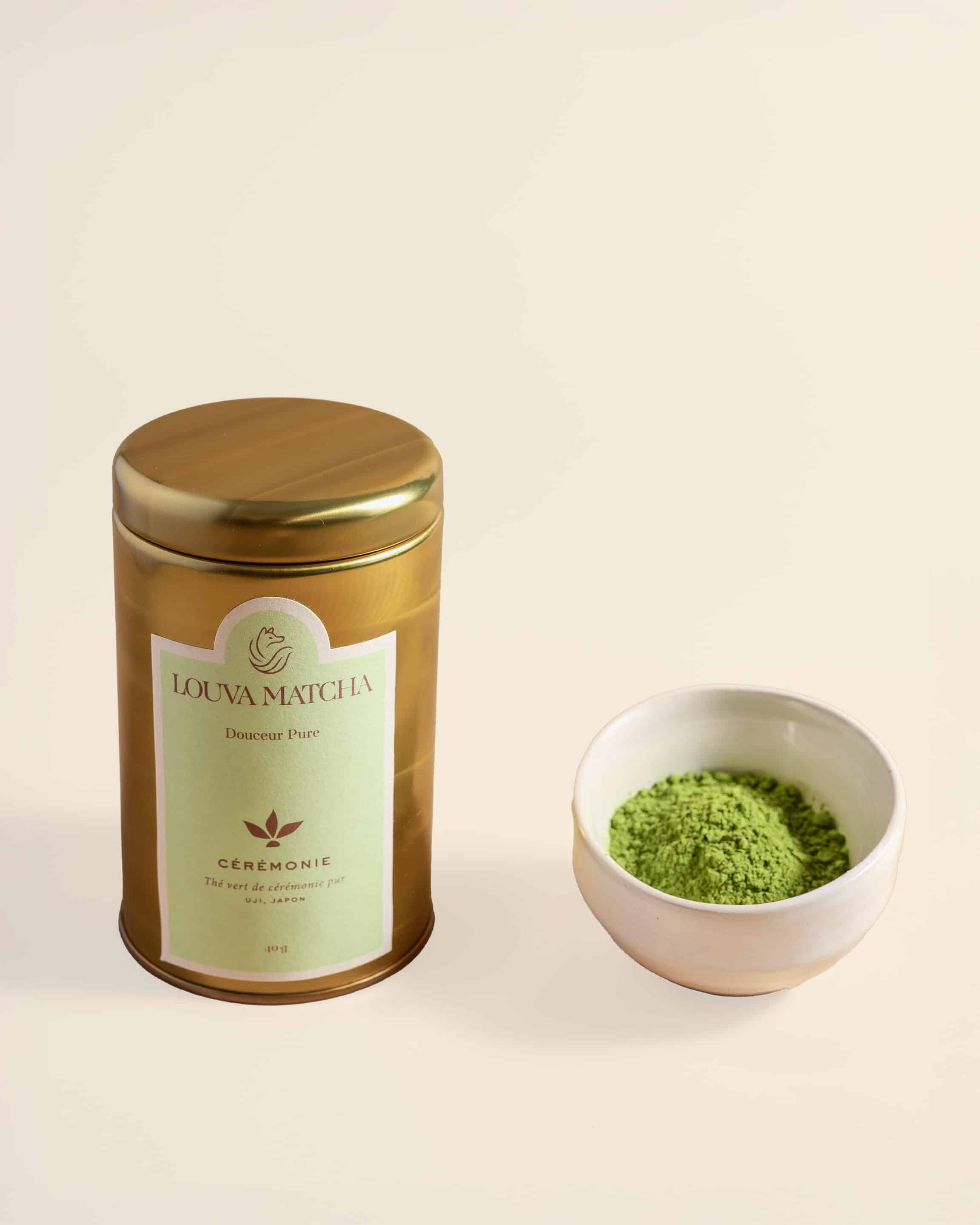 louva matcha cérémonie - coupelle