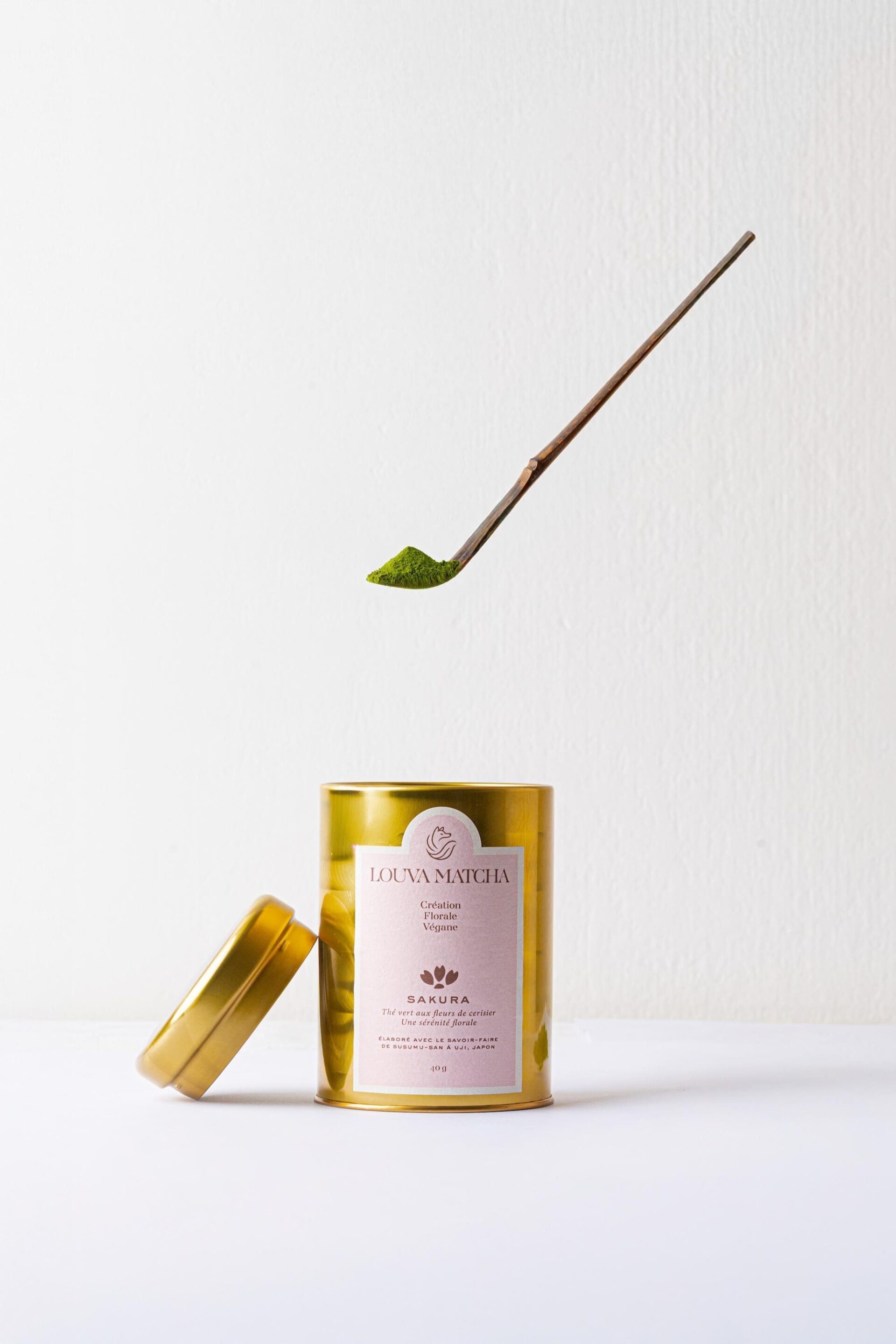 matcha sakura - louva matcha