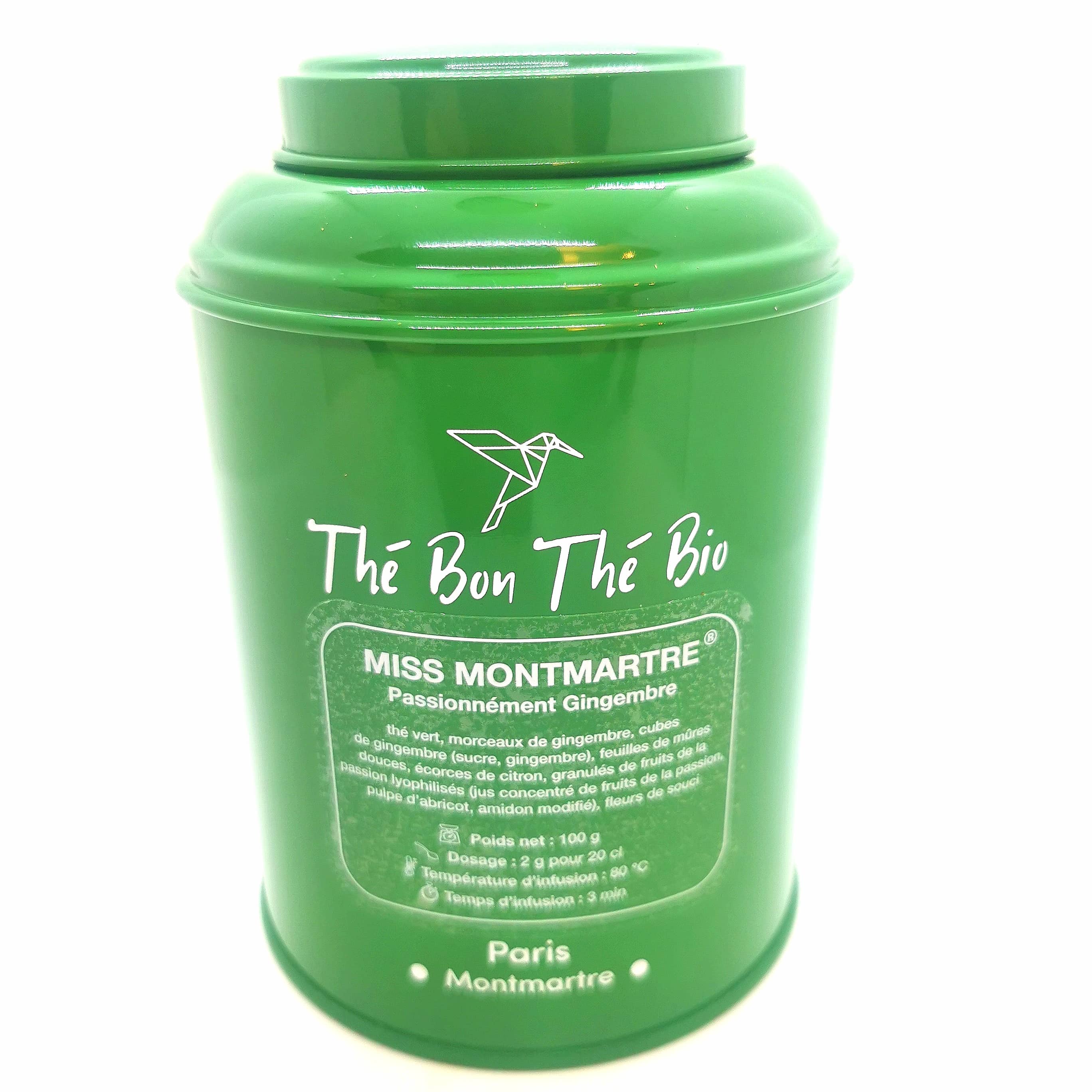 boîte miss montmartre® - 100g - réutilisable