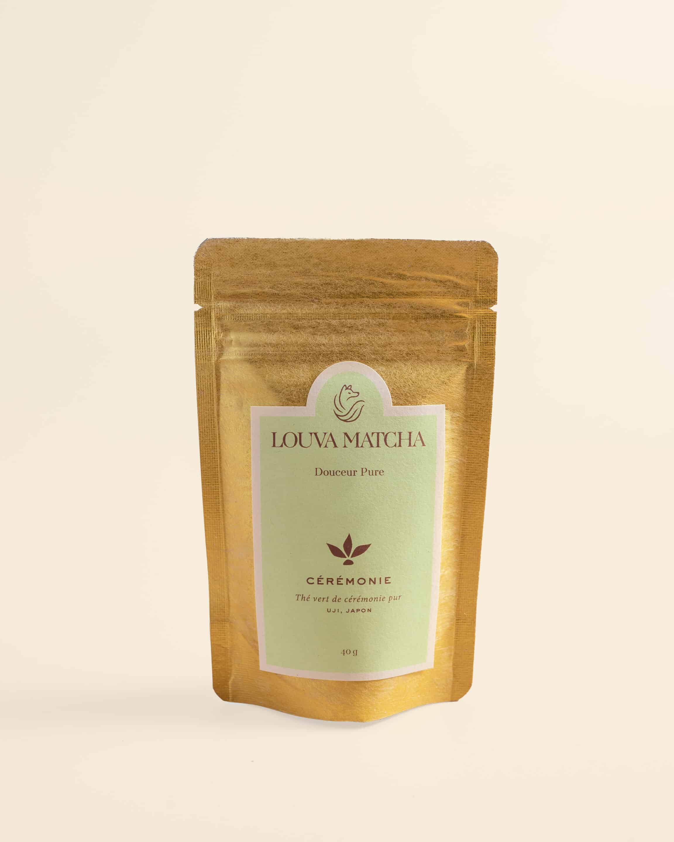 louva matcha de cérémonie - sachet de 40g