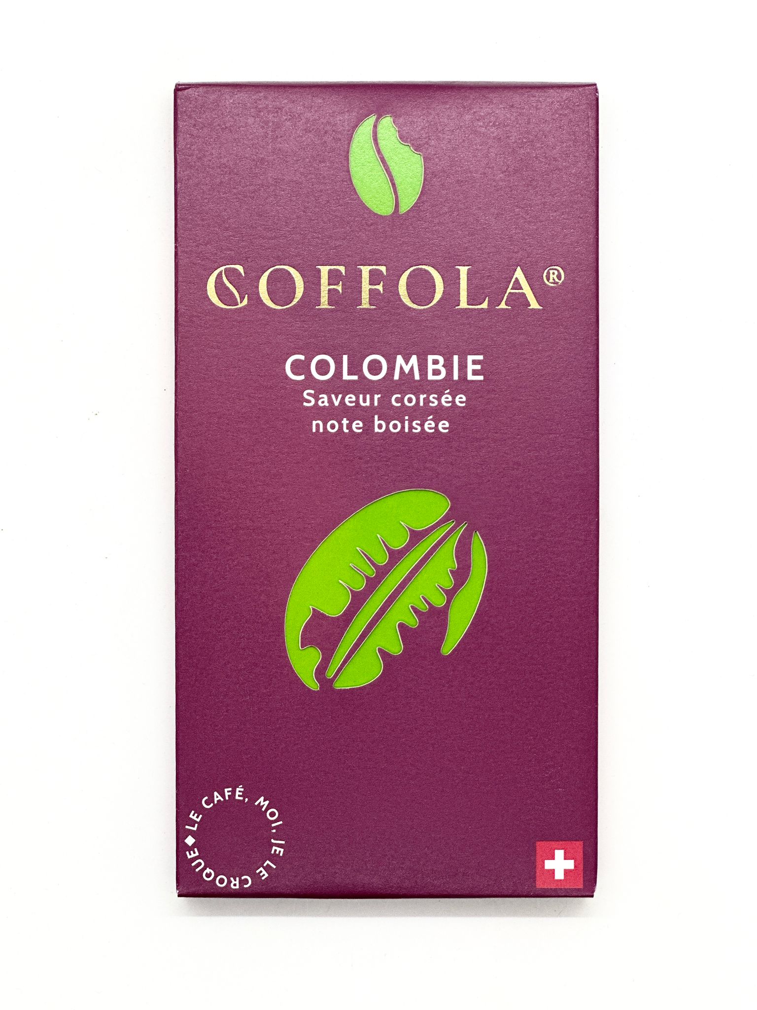 tablette coffola colombie corsé