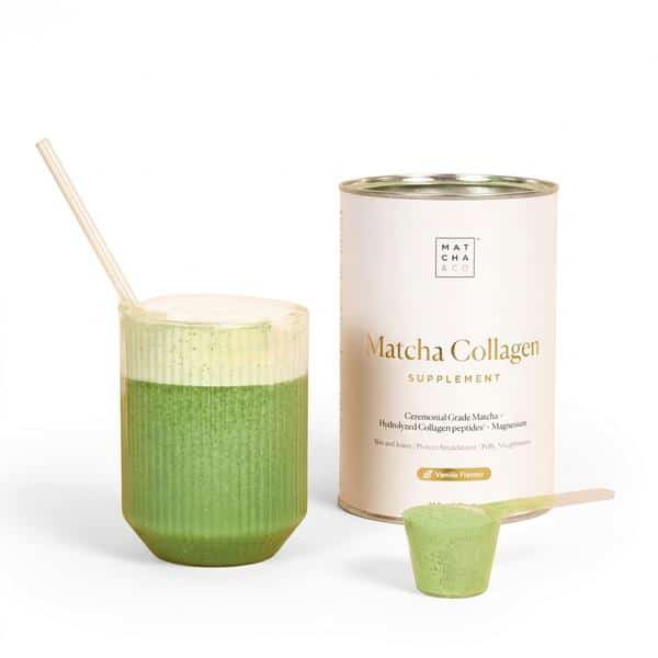 matcha collagen vanille - boisson