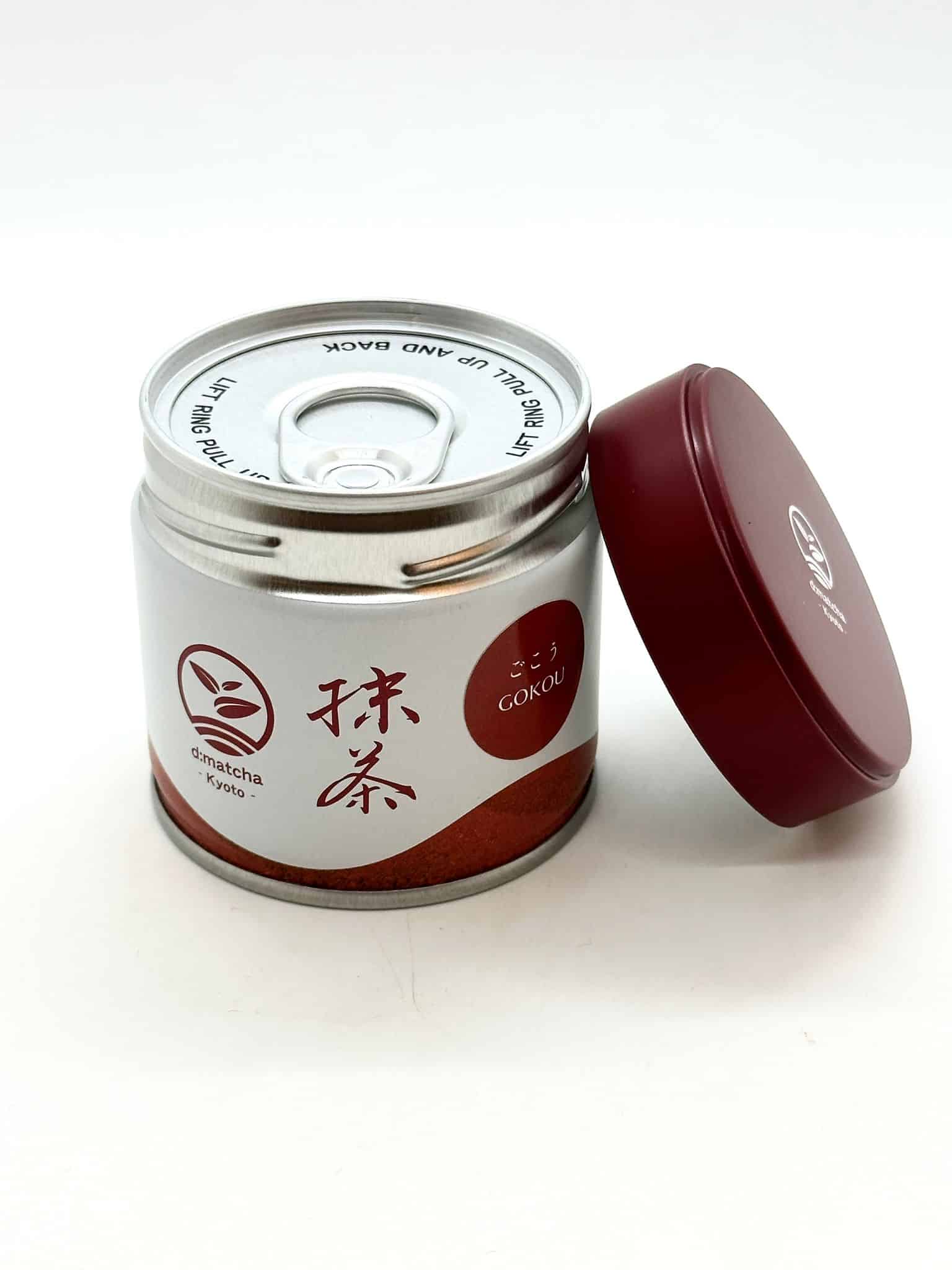 matcha gokou - boite de 20g - opercule